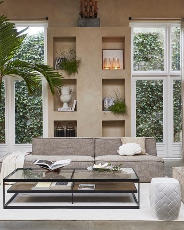 Rivièra Maison Salontafel Graydon | Essenhout | 180x80 cm