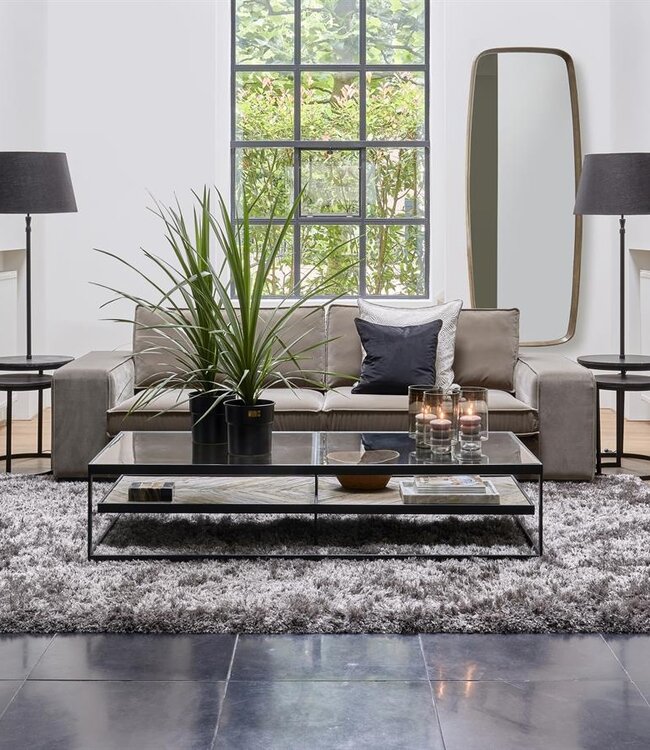Rivièra Maison Salontafel Graydon | Essenhout | 180x80 cm