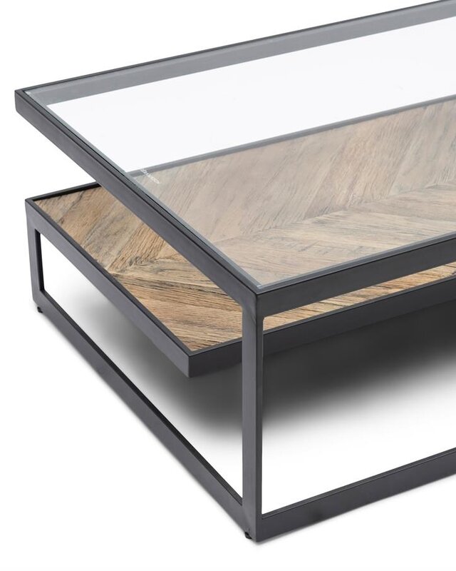 Rivièra Maison Salontafel Graydon | Essenhout | 180x80 cm