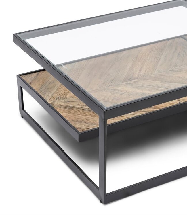 Rivièra Maison Salontafel Graydon | Essenhout | 180x80 cm