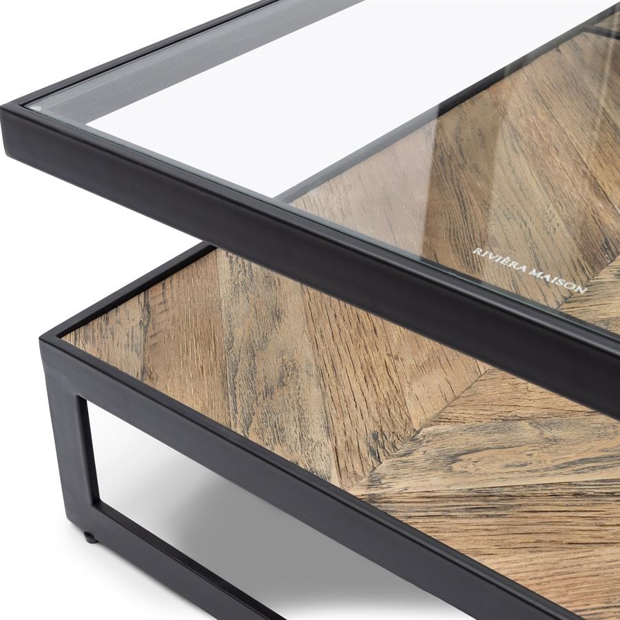 Rivièra Maison Salontafel Graydon | Essenhout | 180x80 cm