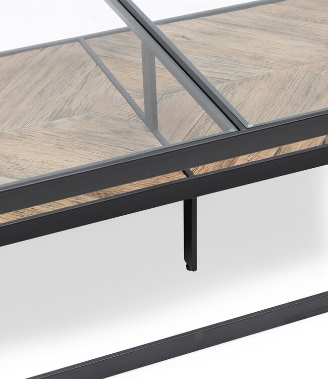 Rivièra Maison Salontafel Graydon | Essenhout | 180x80 cm