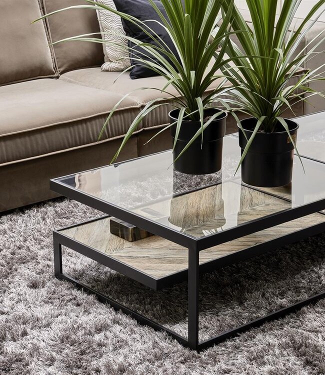 Rivièra Maison Salontafel Graydon | Essenhout | 180x80 cm