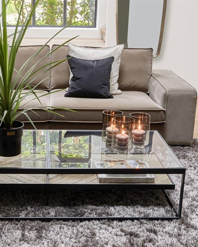 Rivièra Maison Salontafel Graydon | Essenhout | 180x80 cm