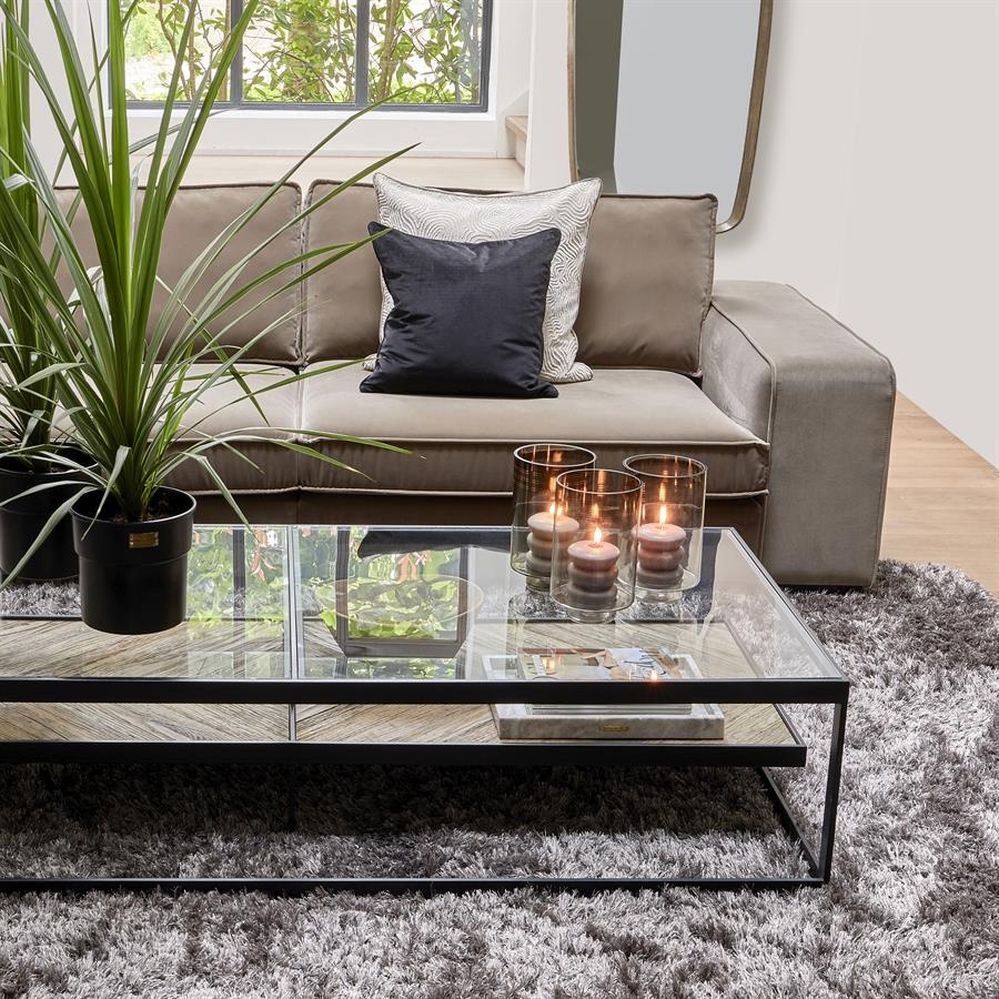 Rivièra Maison Salontafel Graydon | Essenhout | 180x80 cm
