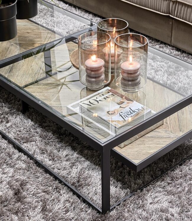Rivièra Maison Salontafel Graydon | Essenhout | 180x80 cm