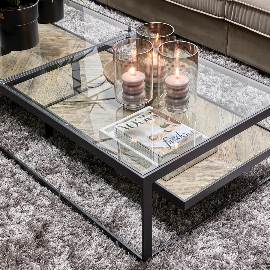 Rivièra Maison Salontafel Graydon | Essenhout | 180x80 cm