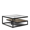 Salontafel Graydon | Eikenhout | 90x90 cm