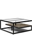 Rivièra Maison Salontafel Graydon | Eikenhout | 90x90 cm