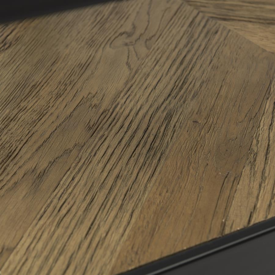 Rivièra Maison Salontafel Graydon | Eikenhout | 90x90 cm