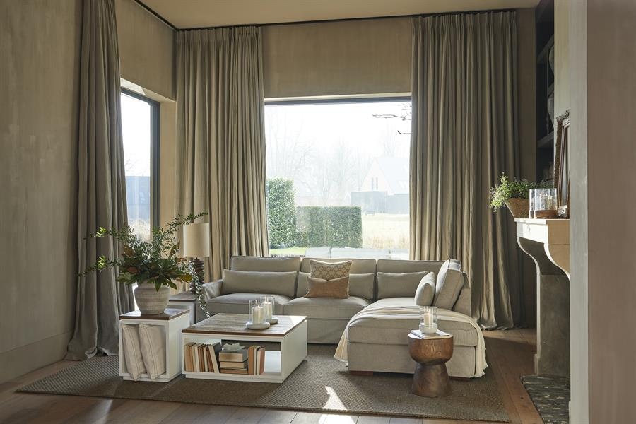 Rivièra Maison Salontafel Lake House | Eikenhout | 90x90 cm