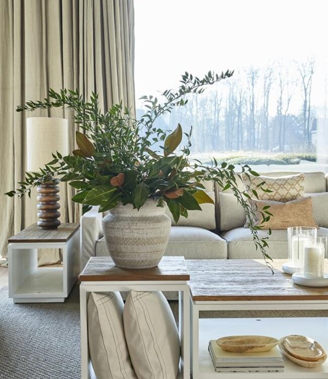 Rivièra Maison Salontafel Lake House | Eikenhout | 90x90 cm