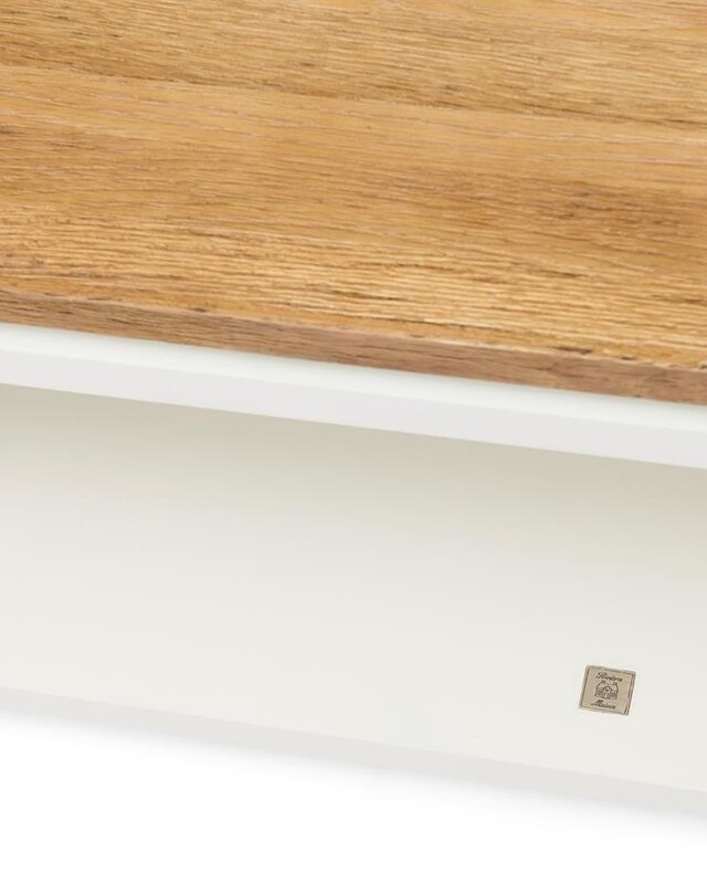 Rivièra Maison Salontafel Lake House | Eikenhout | 90x90 cm