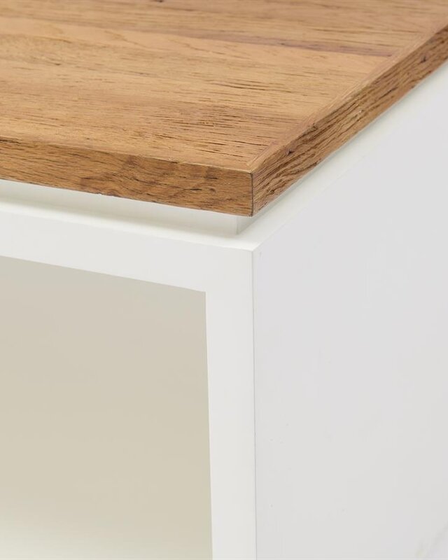 Rivièra Maison Salontafel Lake House | Eikenhout | 90x90 cm