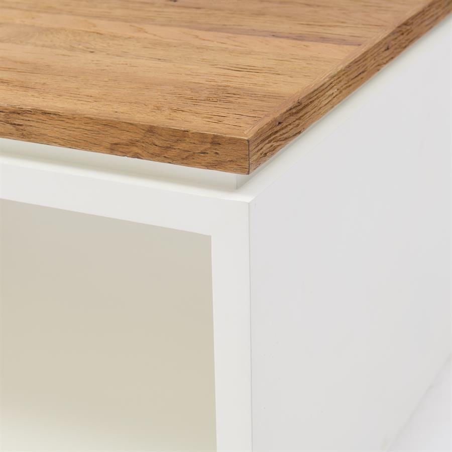 Rivièra Maison Salontafel Lake House | Eikenhout | 90x90 cm