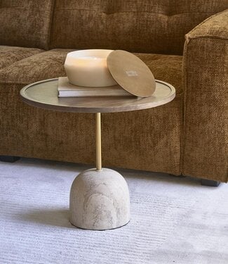Rivièra Maison Salontafel Malibu | Mangohout | 55 cm
