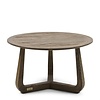 Salontafel Miller | Eikenhout | D70 cm
