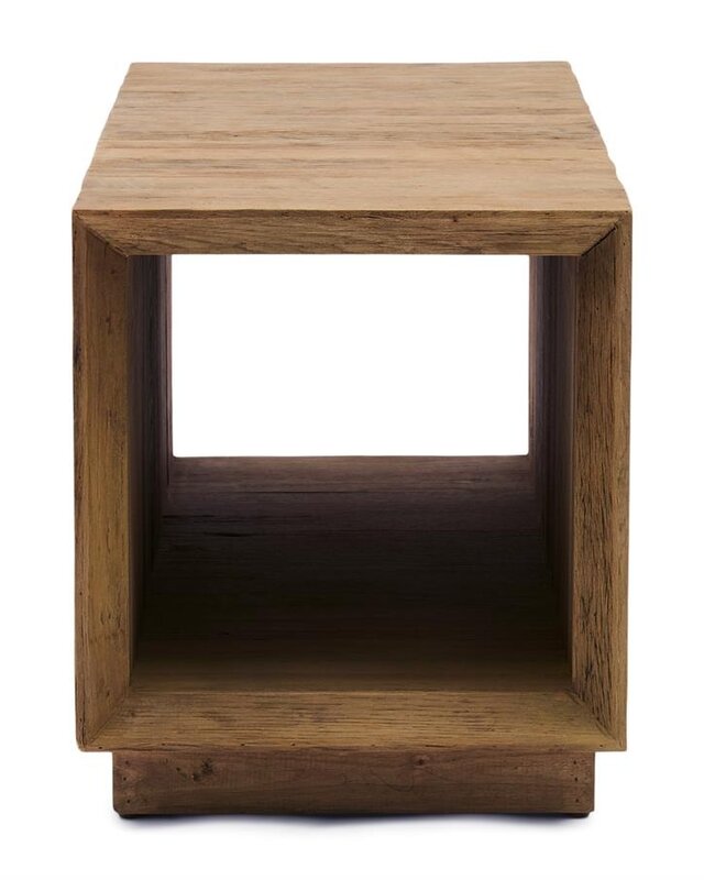 Rivièra Maison Salontafel Mukaab | Eikenhout | 100x40 cm