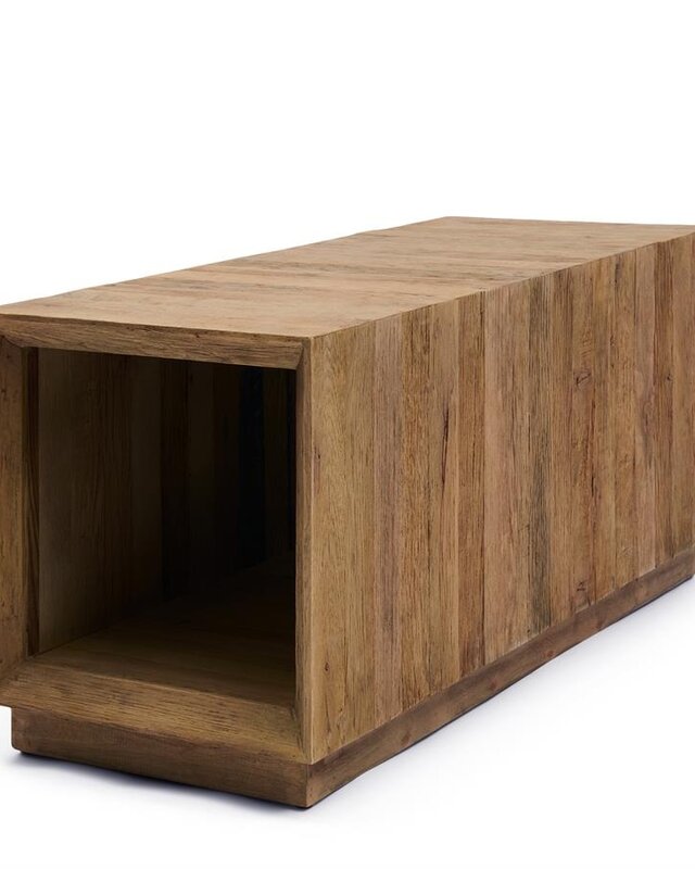 Rivièra Maison Salontafel Mukaab | Eikenhout | 100x40 cm