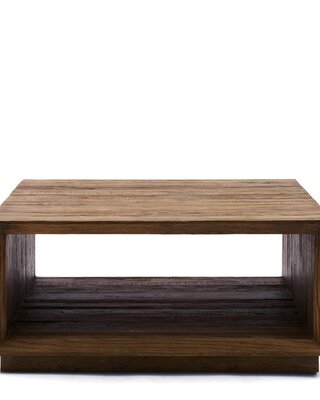 Rivièra Maison Salontafel Mukaab | Eikenhout | 90x90 cm