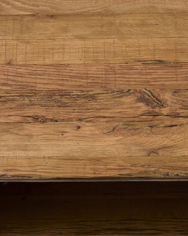 Rivièra Maison Salontafel Mukaab | Eikenhout | 90x90 cm