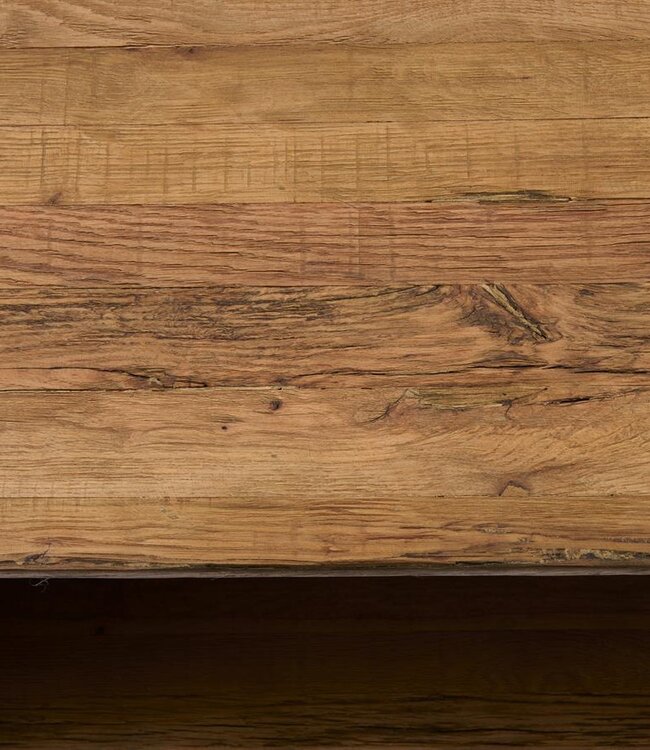 Rivièra Maison Salontafel Mukaab | Eikenhout | 90x90 cm