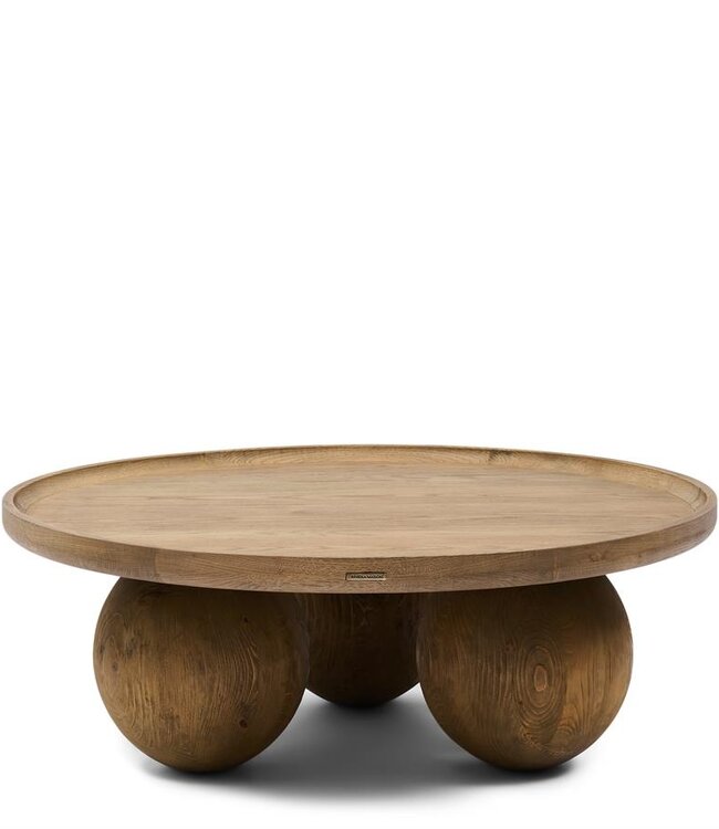 Rivièra Maison Salontafel Rockefeller | Eikenhout | 100 cm