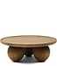 Rivièra Maison Salontafel Rockefeller | Eikenhout | 100 cm