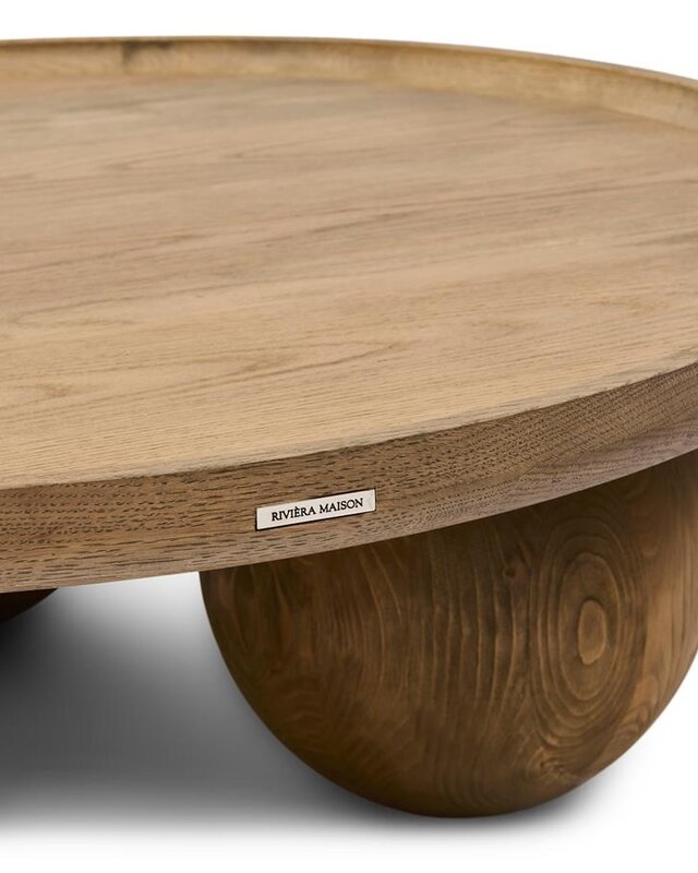 Rivièra Maison Salontafel Rockefeller | Eikenhout | 100 cm