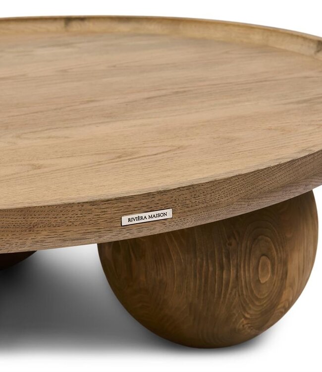 Rivièra Maison Salontafel Rockefeller | Eikenhout | 100 cm