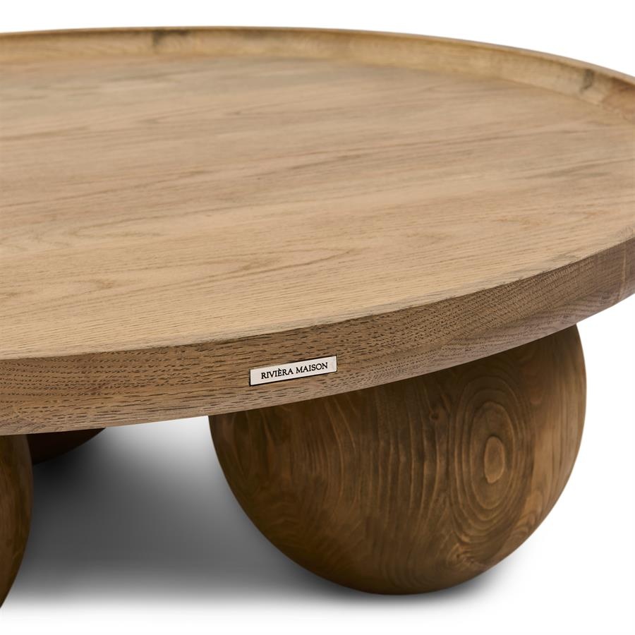 Rivièra Maison Salontafel Rockefeller | Eikenhout | 100 cm