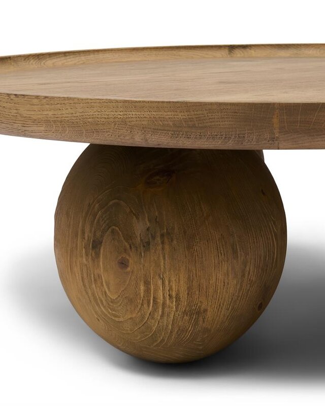 Rivièra Maison Salontafel Rockefeller | Eikenhout | 100 cm