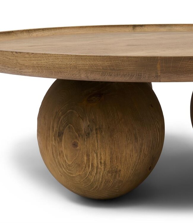 Rivièra Maison Salontafel Rockefeller | Eikenhout | 100 cm