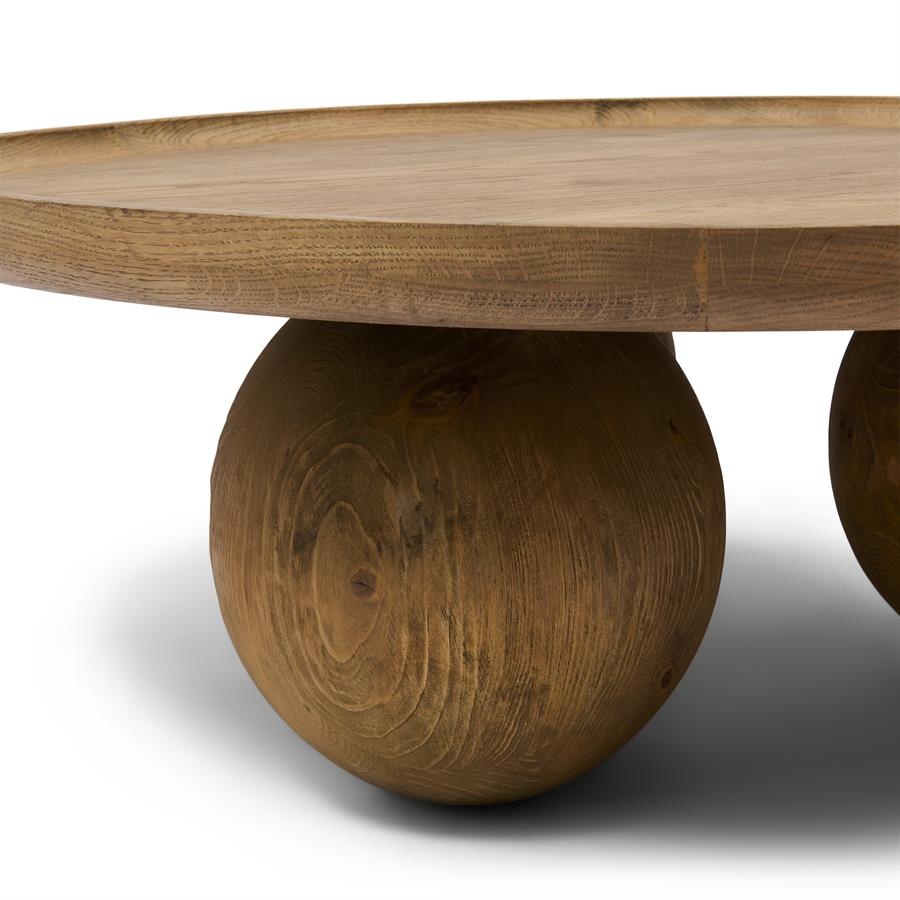 Rivièra Maison Salontafel Rockefeller | Eikenhout | 100 cm