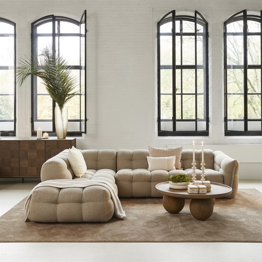 Rivièra Maison Salontafel Rockefeller | Eikenhout | 100 cm