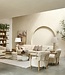 Rivièra Maison Rose Tower Salontafel | Warm Beige | H40 x D50 cm