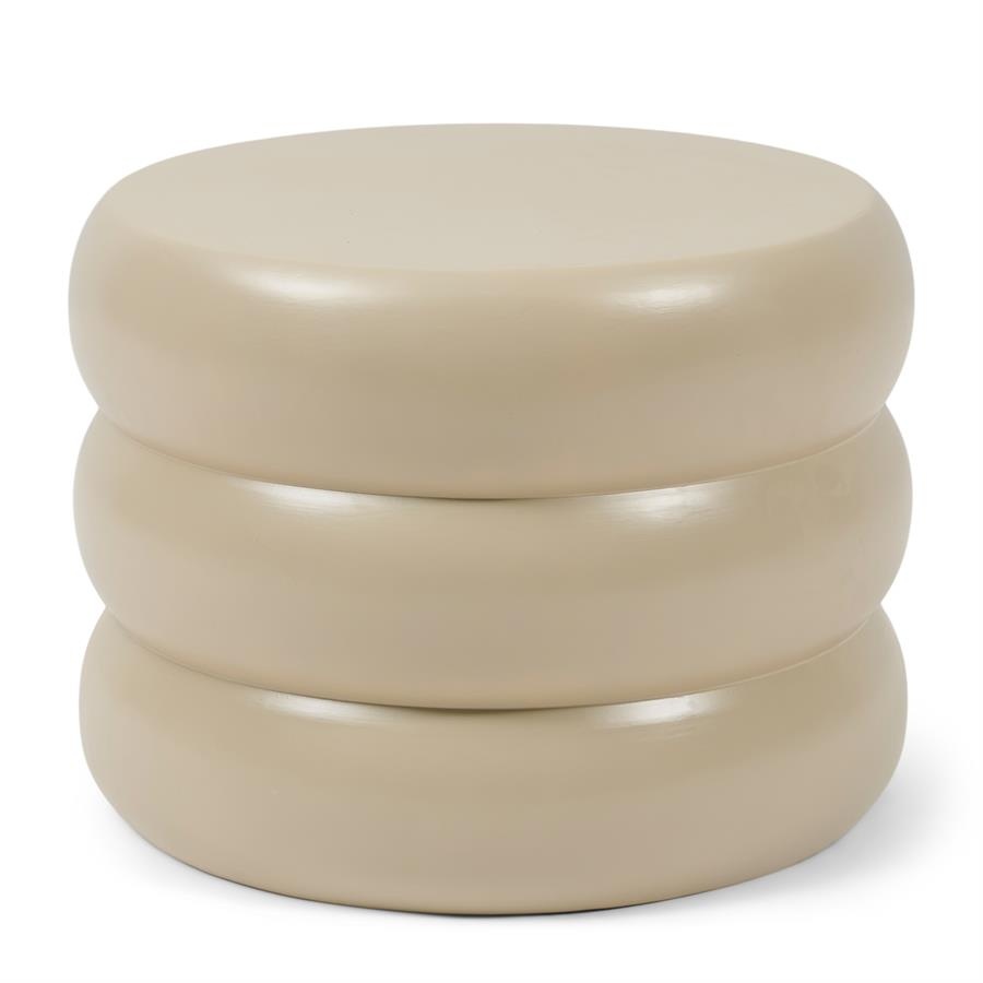 Rivièra Maison Rose Tower Salontafel | Warm Beige | H40 x D50 cm