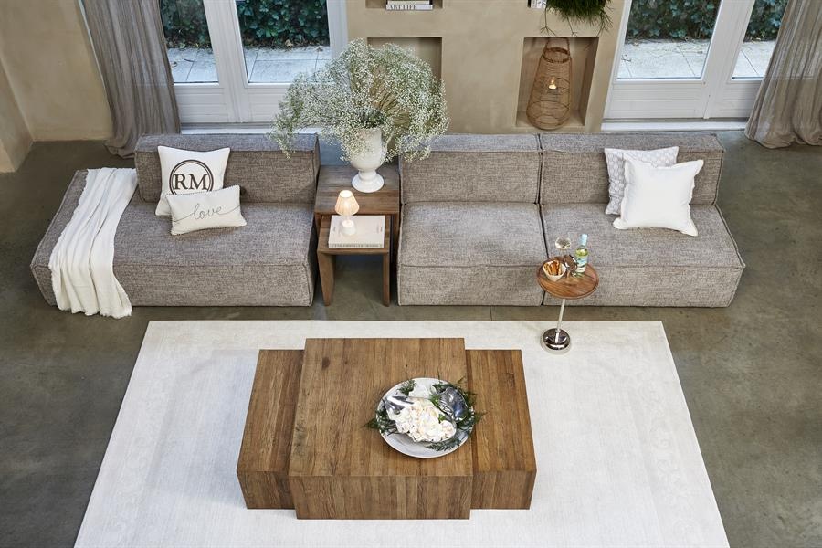 Rivièra Maison Sant Mateu Salontafel | Set Van 3 | Eikenhout