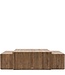 Rivièra Maison Sant Mateu Salontafel | Set Van 3 | Eikenhout