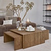 Sant Mateu Salontafel | Set Van 3 | Eikenhout