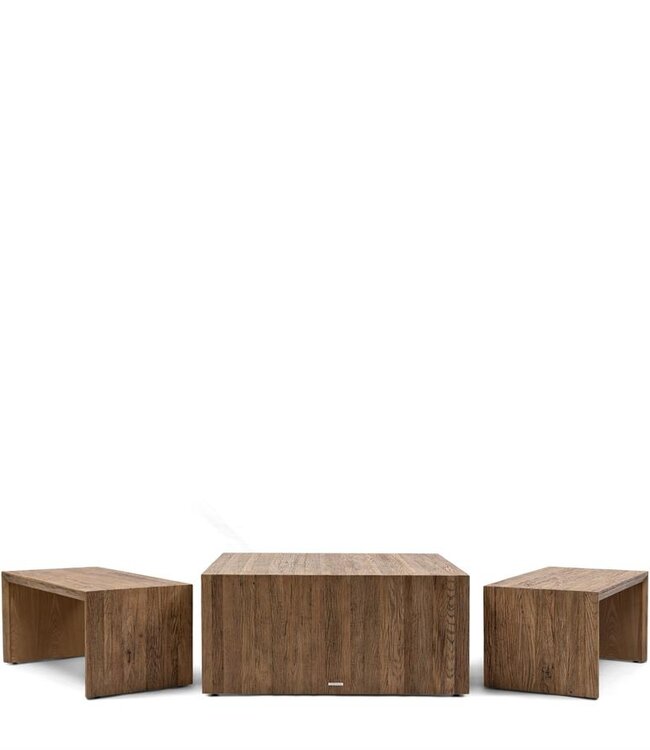 Rivièra Maison Sant Mateu Salontafel | Set Van 3 | Eikenhout
