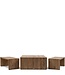 Rivièra Maison Sant Mateu Salontafel | Set Van 3 | Eikenhout