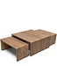 Rivièra Maison Sant Mateu Salontafel | Set Van 3 | Eikenhout
