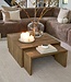 Rivièra Maison Sant Mateu Salontafel | Set Van 3 | Eikenhout