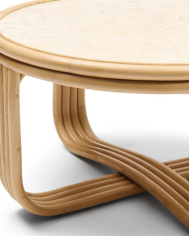 Rivièra Maison Sant Miquel Salontafel | Marmer | 40x70x70 cm