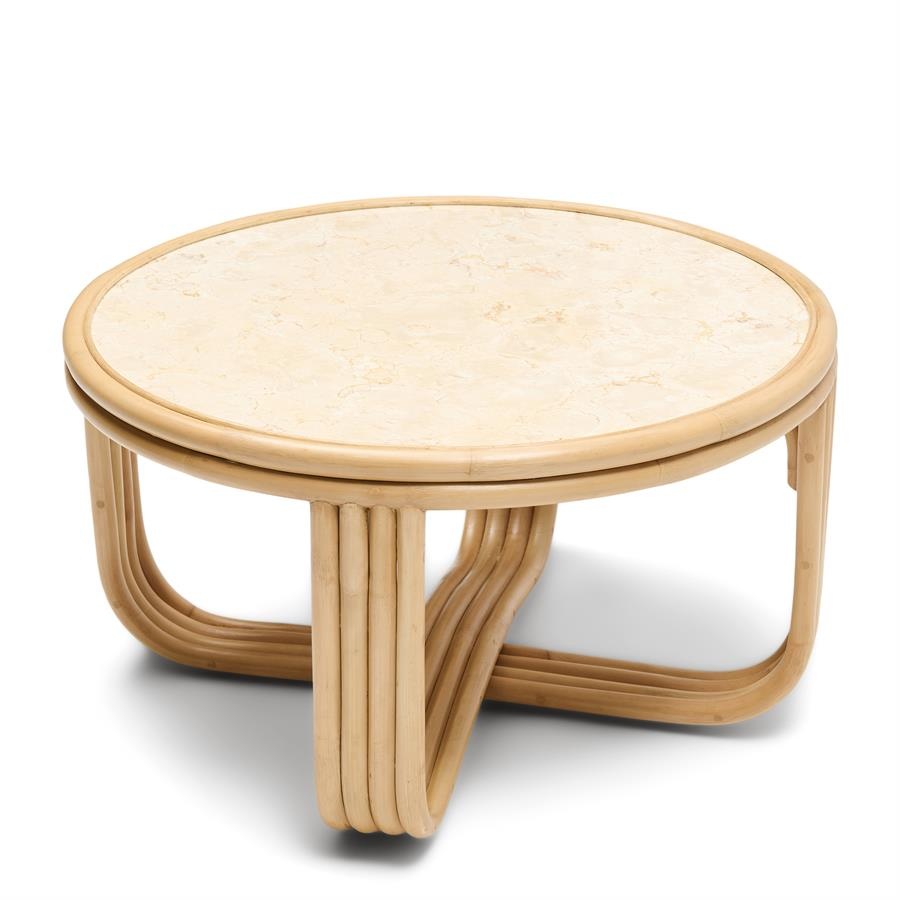 Rivièra Maison Sant Miquel Salontafel | Marmer | 40x70x70 cm