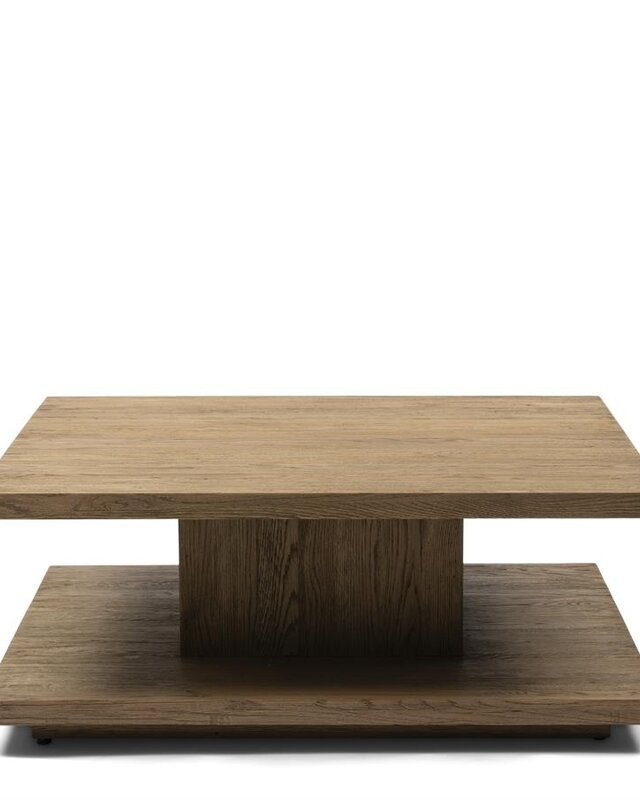 Rivièra Maison Vermont Salontafel | Eikenhout | H45 x B90 x D90 cm