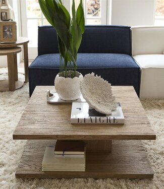 Rivièra Maison Vermont Salontafel | Eikenhout | H45 x B90 x D90 cm