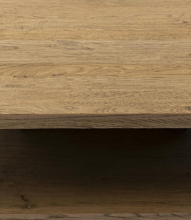 Rivièra Maison Vermont Salontafel | Eikenhout | H45 x B90 x D90 cm
