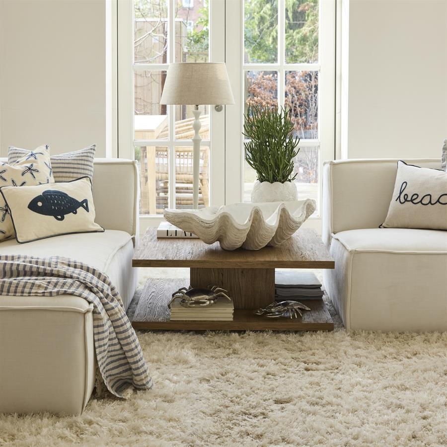 Rivièra Maison Vermont Salontafel | Eikenhout | H45 x B90 x D90 cm